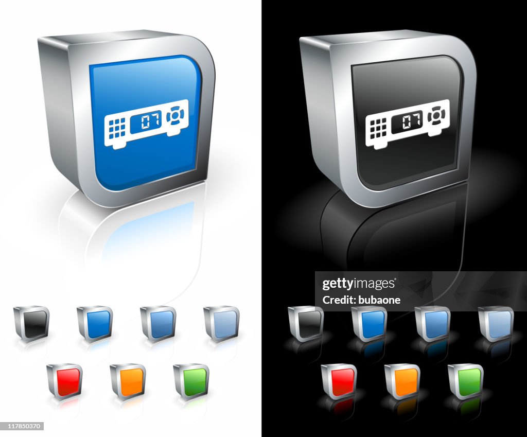 Vector Cable Box Cable Tv Box 3d Royalty Free Vector Art High-Res Vector Graphic - Getty ...