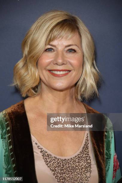 Glynis Barber attends the BFI Luminous Fundraising Gala at The Roundhouse on October 01, 2019 in London, England.