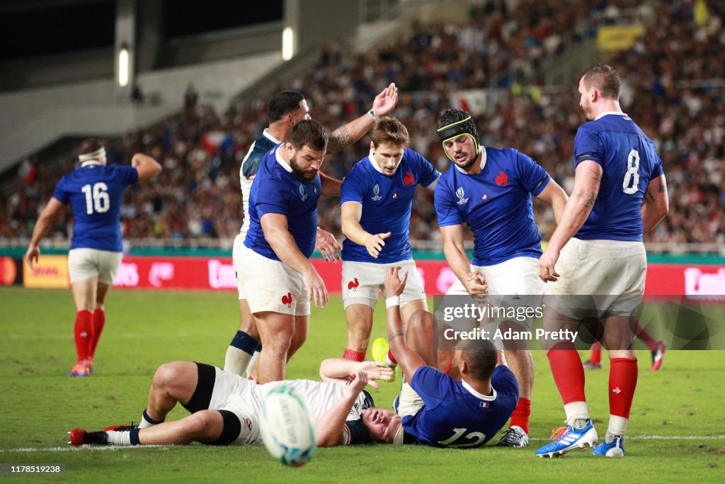 France v USA - Rugby World Cup 2019: Group C