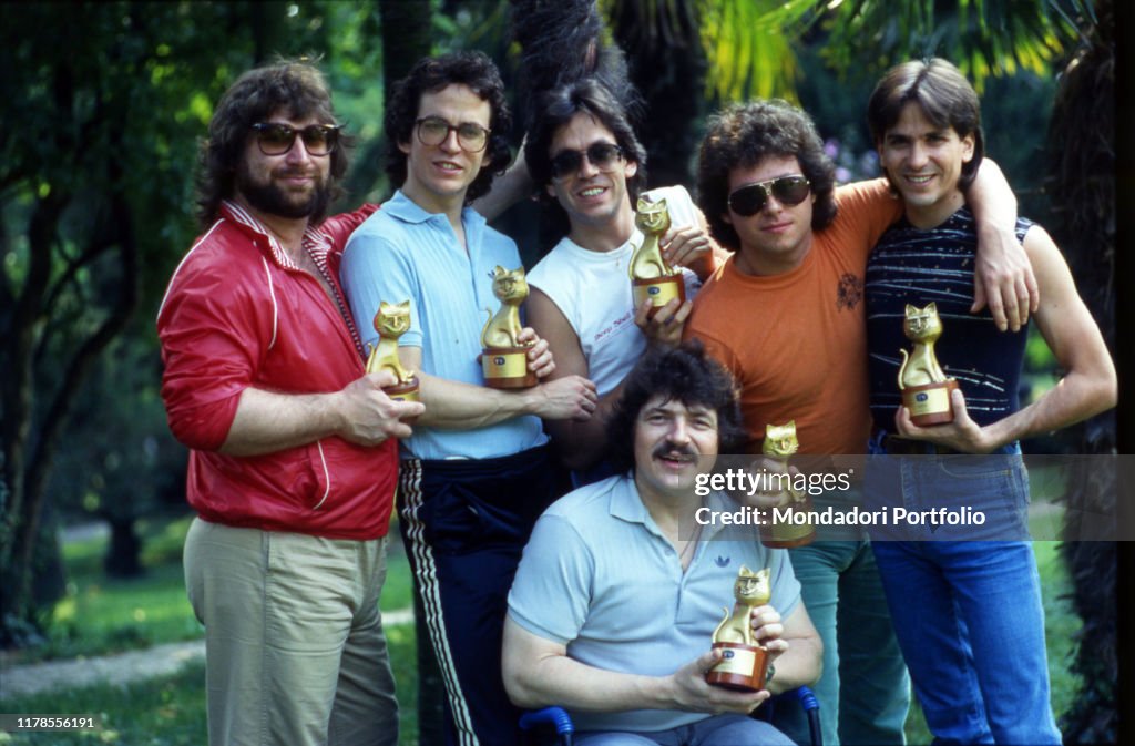 The american rock band of Toto with the Telegatto
