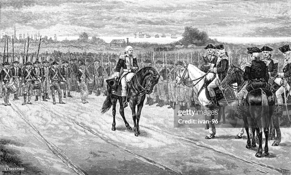 La Rendición Británica en Yorktown