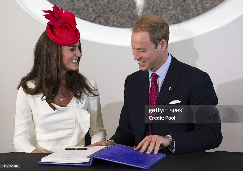 The Duke And Duchess Of Cambridge Canadian Tour - Day 2