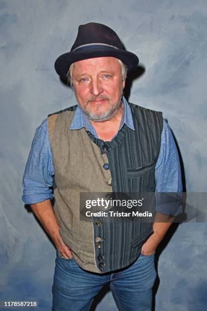 Axel Prahl attends the recording of German ARD TV show 'Klein Gegen Gross - Das Unglaubliche Duell' at Studio Adlershof on October 27, 2019 in...