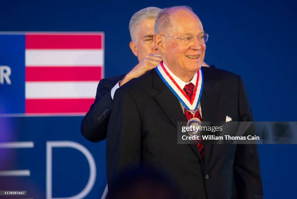 Retired Supreme Court Justice Anthony Kennedy Awarded Liberty Medal