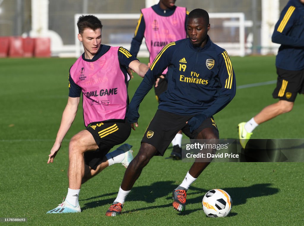 Arsenal Training and Press Conference