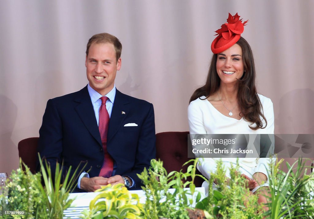 The Duke And Duchess Of Cambridge Canadian Tour - Day 2