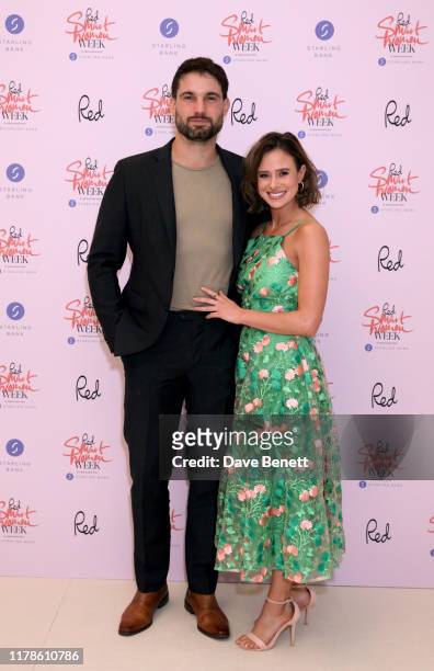 Jamie Jewitt and Camilla Thurlow attend Red Magazine's Smart Women Week 2019 launch party, in association with Starling Bank, on October 02, 2019 in...