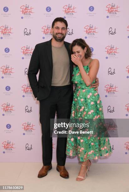 Jamie Jewitt and Camilla Thurlow attend Red Magazine's Smart Women Week 2019 launch party, in association with Starling Bank, on October 02, 2019 in...