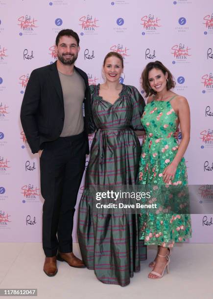 Jamie Jewitt, Red Editor Sarah Tomczak and Camilla Thurlow attend Red Magazine's Smart Women Week 2019 launch party, in association with Starling...