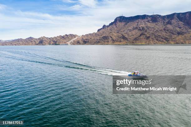 an afternoon boating on lake havasu. - lake havasu stock pictures, royalty-free photos & images