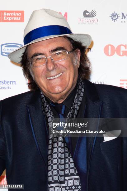 Al Bano Carrisi attends the celebrations of the 80 years of the Oggi magazine at Hotel Principe di Savoia on October 02, 2019 in Milan, Italy.