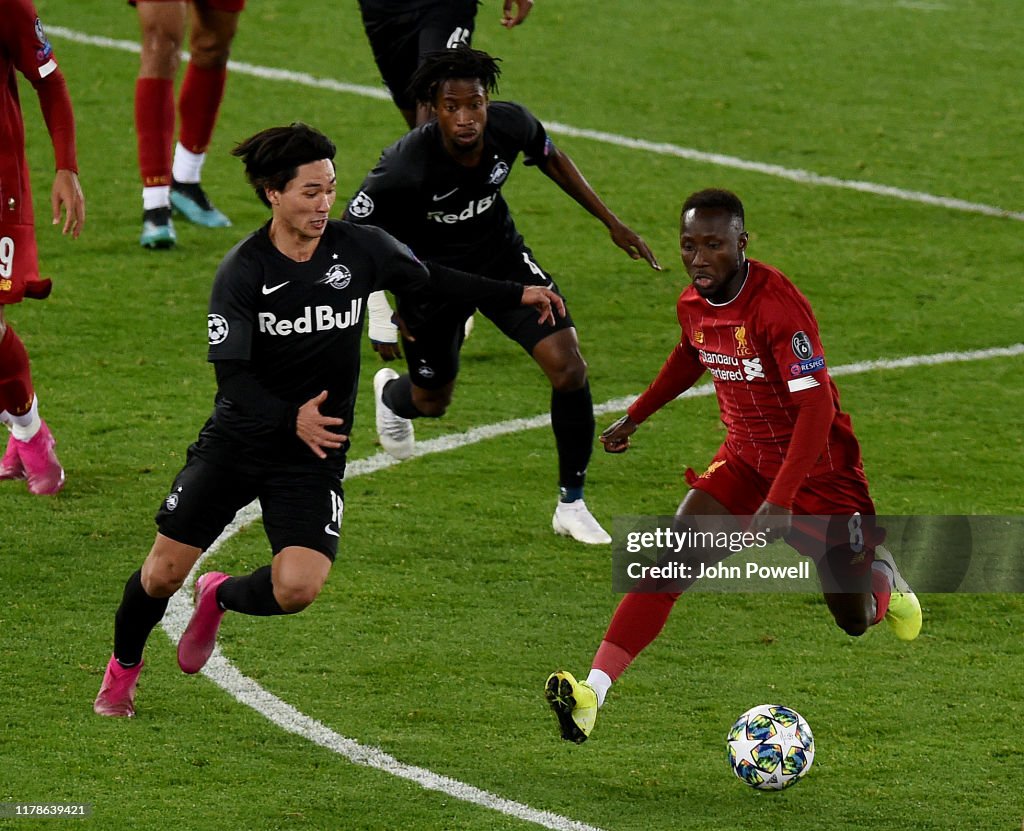 Liverpool FC v RB Salzburg: Group E - UEFA Champions League