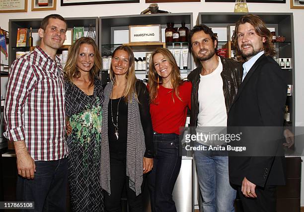 Actor Steffen Groth, photographer Nela Koenig, sportswoman Kristin Boese, actress Alexandra Neldel, actor Simon Verhoeven and singer Ray Garvey...