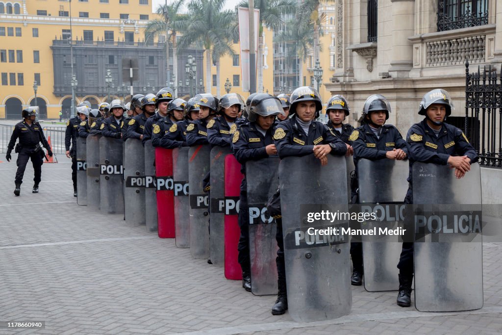 Political Turmoil In Peru