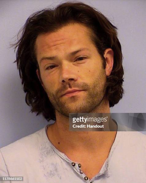 In this handout photo provided by the Austin Police Department, actor Jared Padalecki, known for his role in "Supernatural," is seen in a police...
