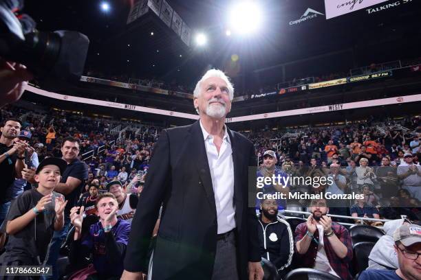 Former NBA Player, Paul Westphal attends the game between the Phoenix Suns and the LA Clippers on October 26, 2019 at Talking Stick Resort Arena in...