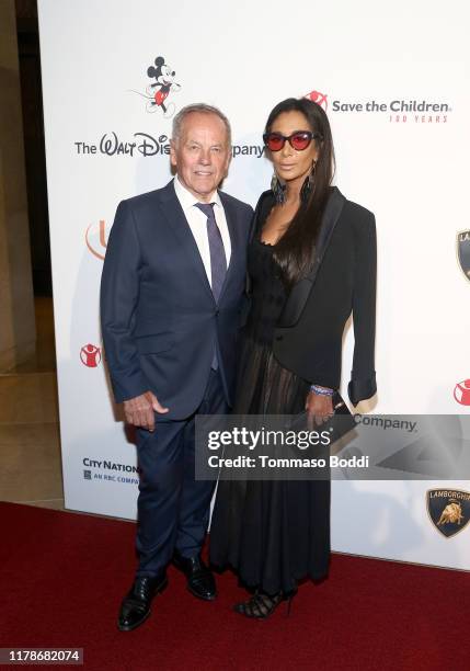 Wolfgang Puck and Gelila Assefa attend Save The Children's Centennial Celebration: Once in a Lifetime at The Beverly Hilton Hotel on October 02, 2019...