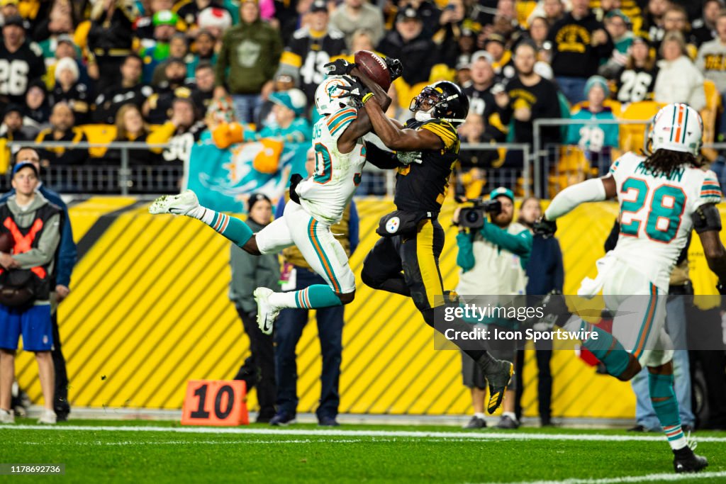 NFL: OCT 28 Dolphins at Steelers