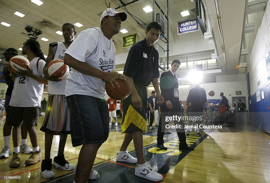 Top NBA Draft Prospects Host NBA Cares Clinic with  Special Olympics Athletes at John Jay College