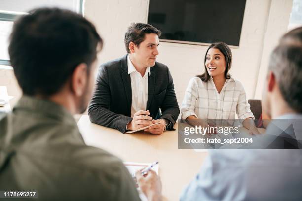 business meeting - blackboard qc stock pictures, royalty-free photos & images