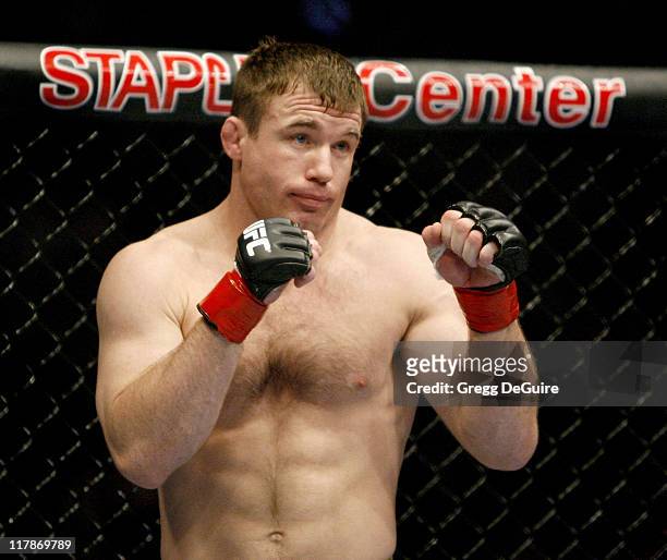 Matt Hughes, winner of UFC 60 during Ultimate Fighting Championship 60 - Hughes vs Gracie at Staples Center in Los Angeles, California, United States.