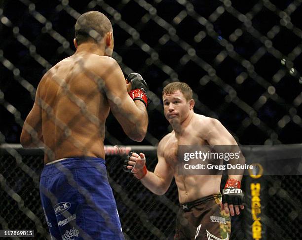 Matt Hughes, winner of UFC 60 and Royce Gracie during Ultimate Fighting Championship 60 - Hughes vs Gracie at Staples Center in Los Angeles,...