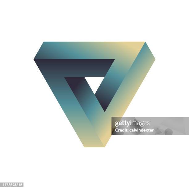 Triangle With Infiinity Infinity Symbol Eps Photos and Premium High Res Pictures - Getty Images