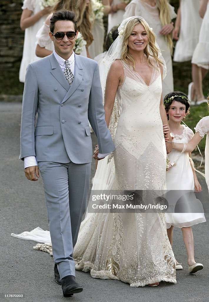 Kate Moss and Jamie Hince - Wedding