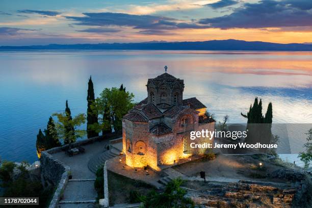 church of saint john the theologian - macedonian orthodox church stock pictures, royalty-free photos & images