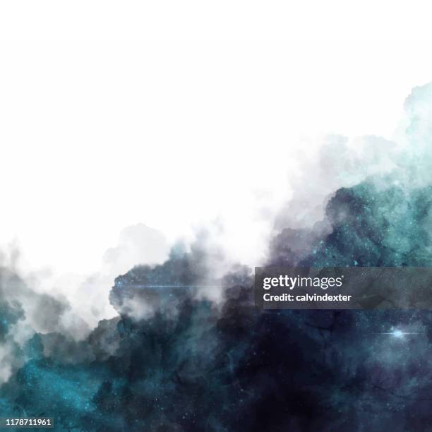 hintergrundraum-illustration - sternenhimmel stock-grafiken, -clipart, -cartoons und -symbole