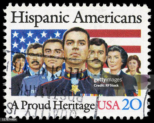 hispanic americans - a proud heritage - usmc awards stock pictures, royalty-free photos & images