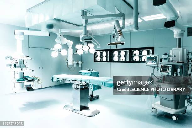 modern hospital operating theatre - operating theatre stock pictures, royalty-free photos & images