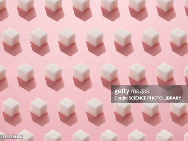 sugar cubes - sugar stock pictures, royalty-free photos & images
