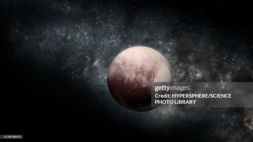 Pluto, illustration