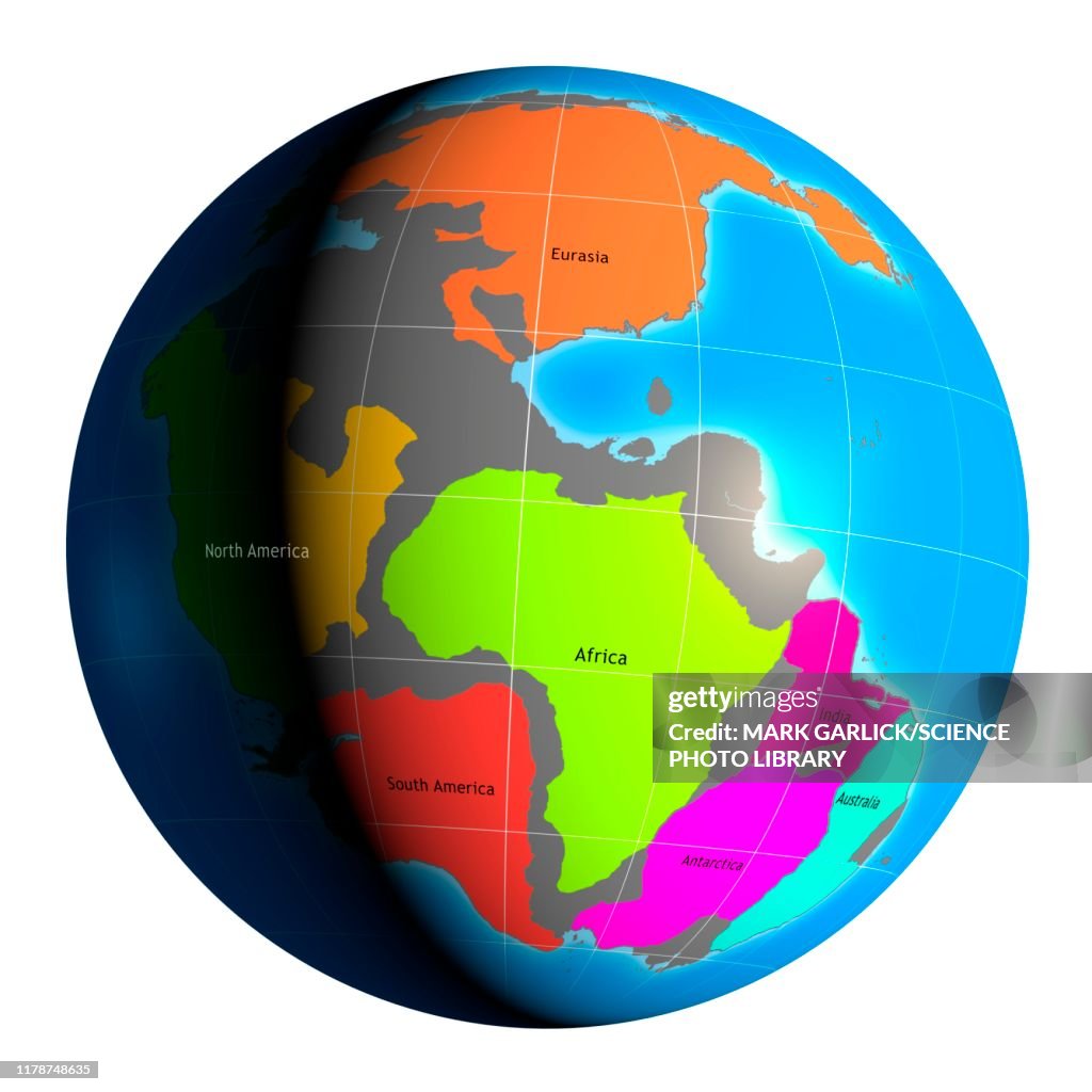 Pangaea, illustration