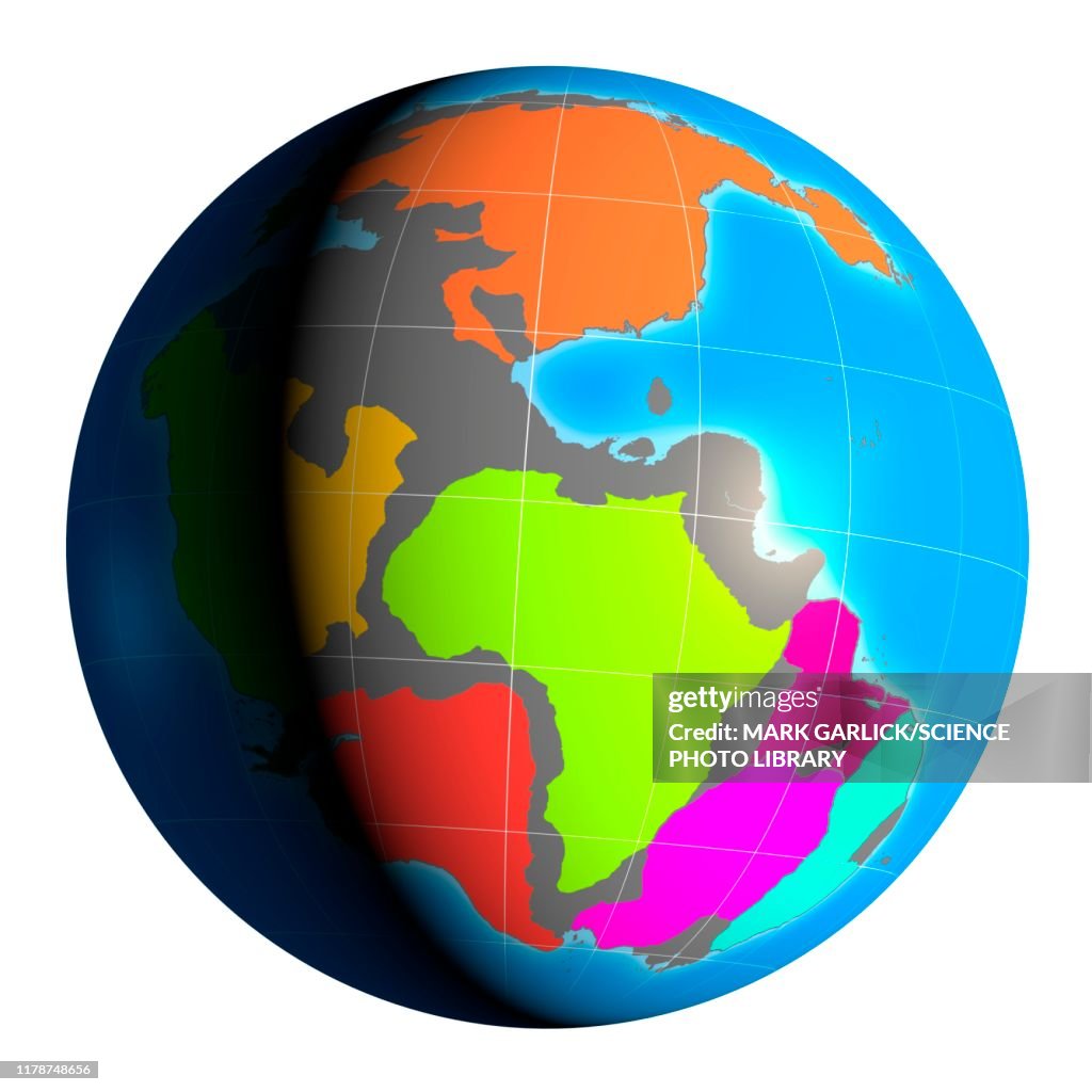 Pangaea, illustration