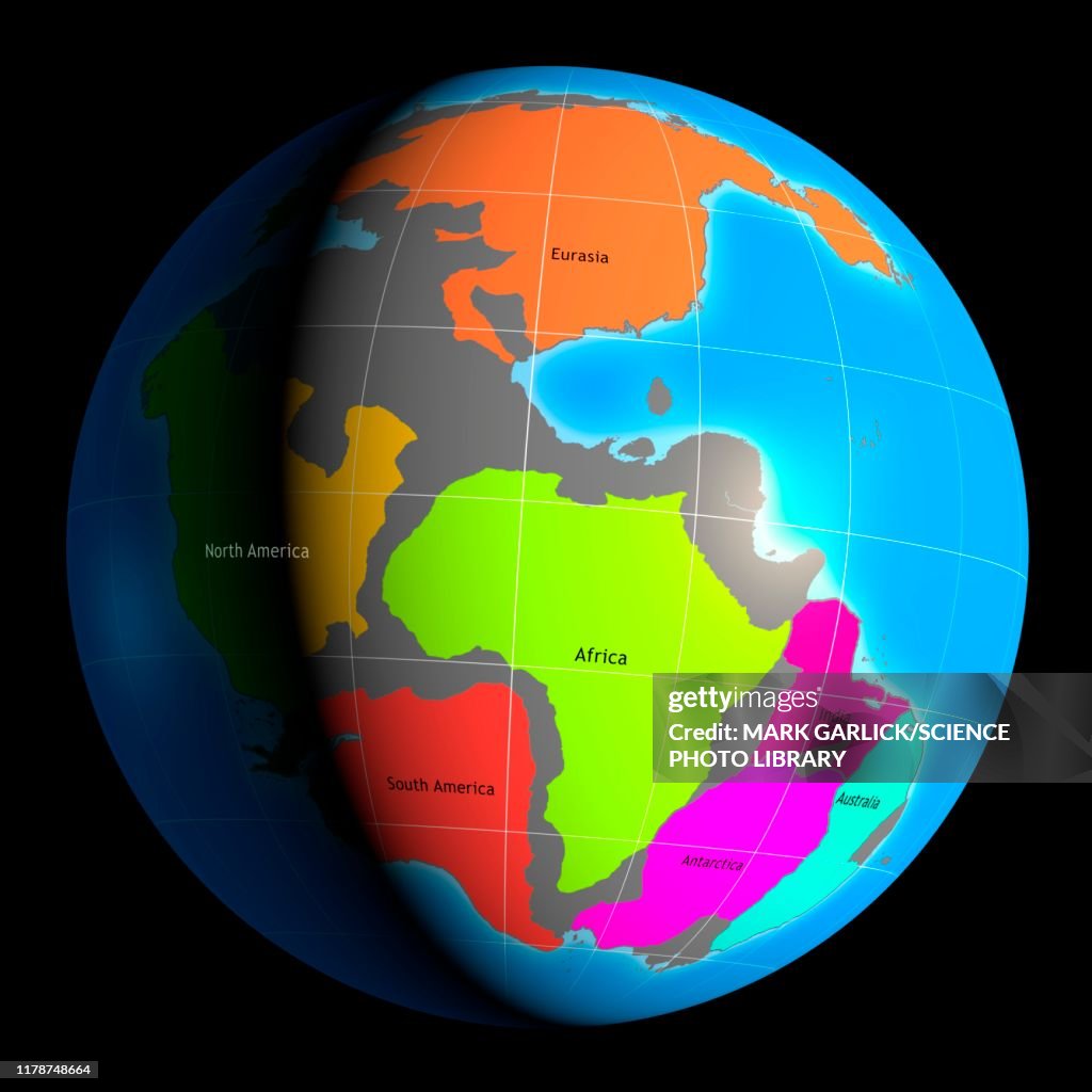 Pangaea, illustration
