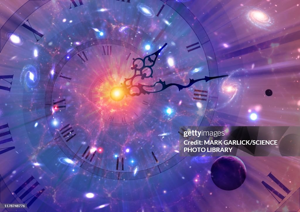 Time dilation, conceptual illustration