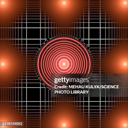 Quantum data, illustration Quantum data, illustration