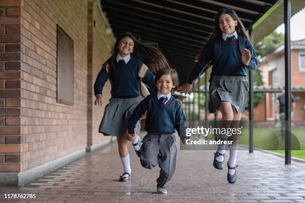 Kid Rushing To Classa 789 Kids Running Out Of Classroom Stock Photos, High-Res Pictures, and ...