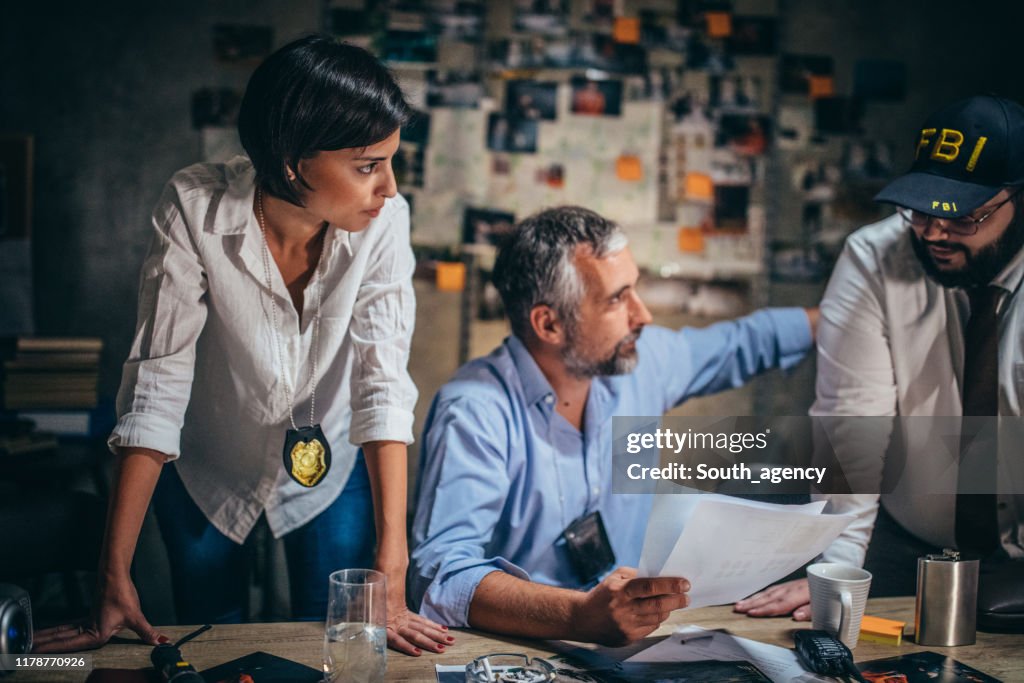 Criminal Investigation HighRes Stock Photo Getty Images
