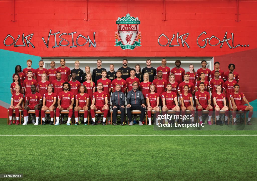 Liverpool FC Men and Women Combined Team Group