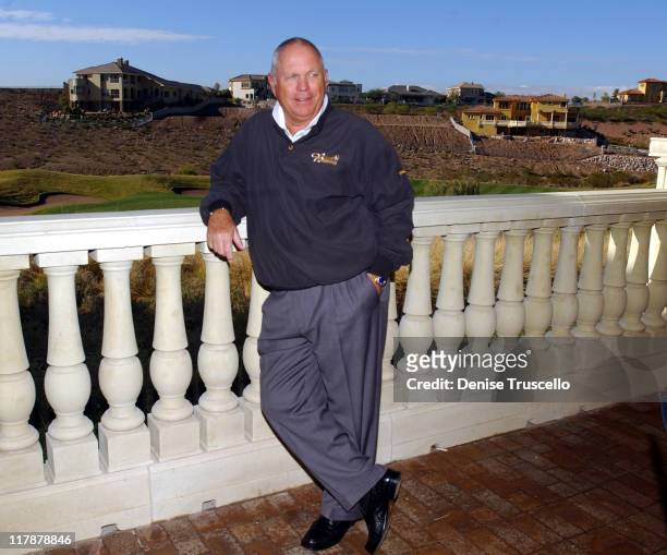 Butch Harmon during Butch Harmon Announces "The Butch Harmon Vegas Tour" at Rio Secco Golf Club in Henderson, Nevada, United States.