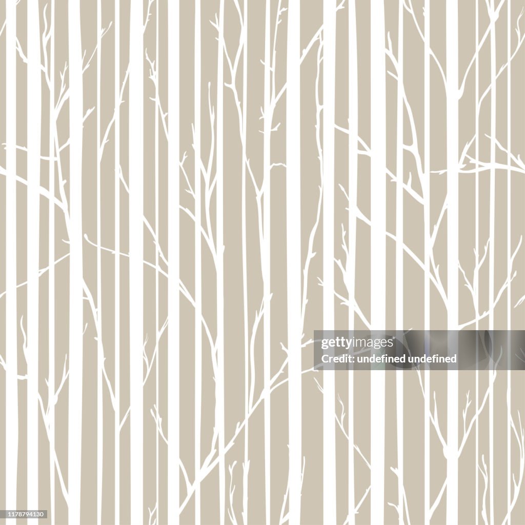Branches Of Trees Intertwine Seamless Pattern Natural Theme Branches ...