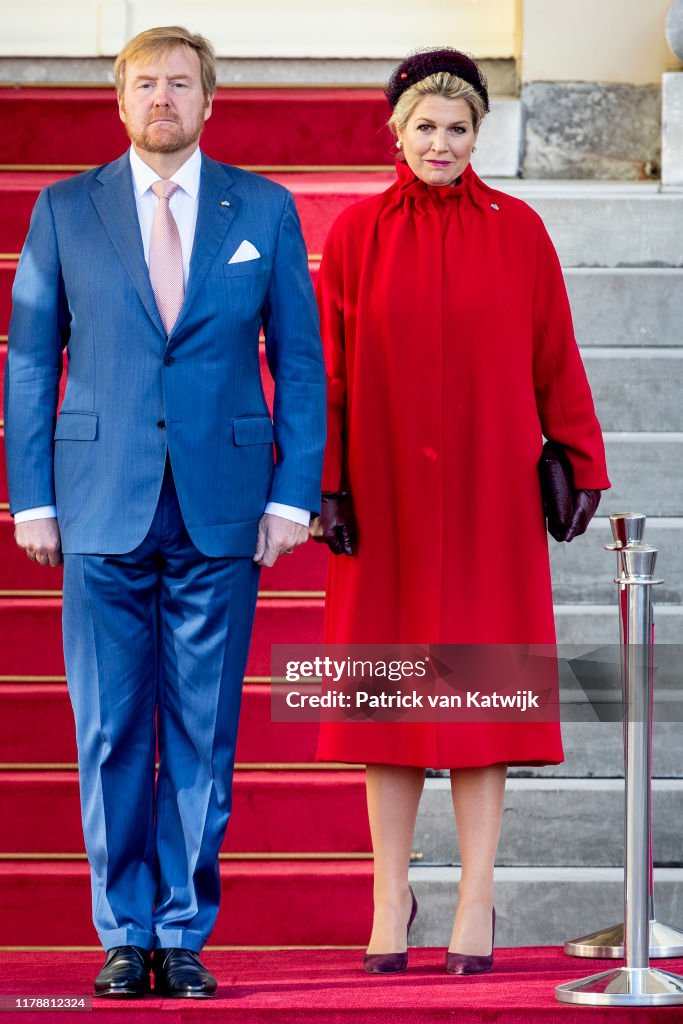 King Willem-Alexander and Queen Maxima receive President of Poland for an official visit in The Hague