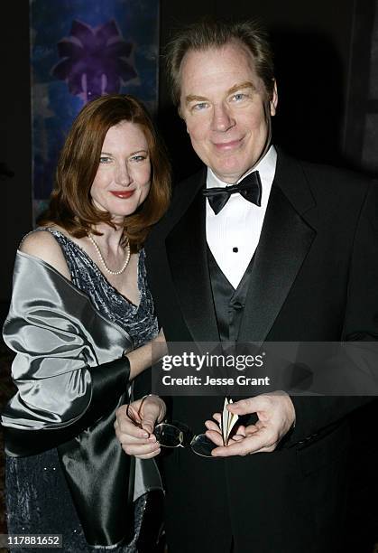 Annette O'toole and Michael McKean during Palm Springs International Film Festival 2004 Awards Gala at Palm Springs Convention Center in Palm...