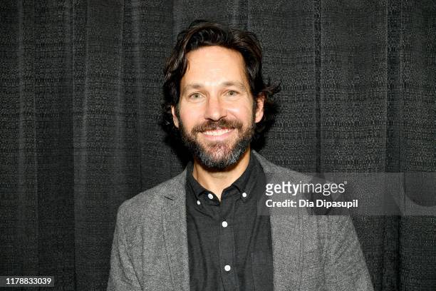 Paul Rudd attends the New York Comic Con at Jacob K. Javits Convention Center on October 03, 2019 in New York City.