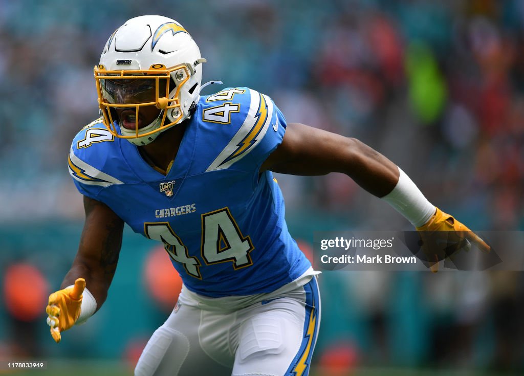 Los Angeles Chargers v Miami Dolphins
