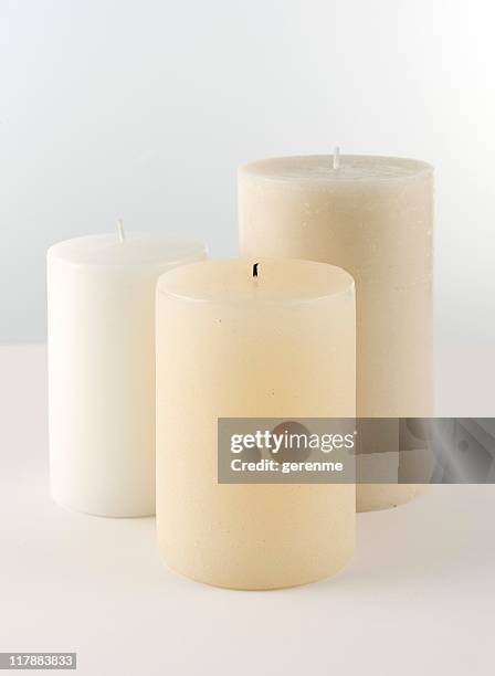 candles - white candle stock pictures, royalty-free photos & images