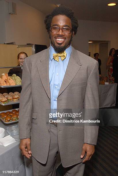 Dhani Jones during 16th Annual Conde Nast Traveler Readers Choice Awards - Inside at The Guggenheim Museum in New York City, New York, United States.